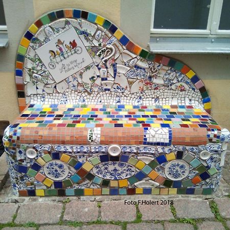 Zu Den Blauen Schwertern Meissen Hotel Eksteriør billede